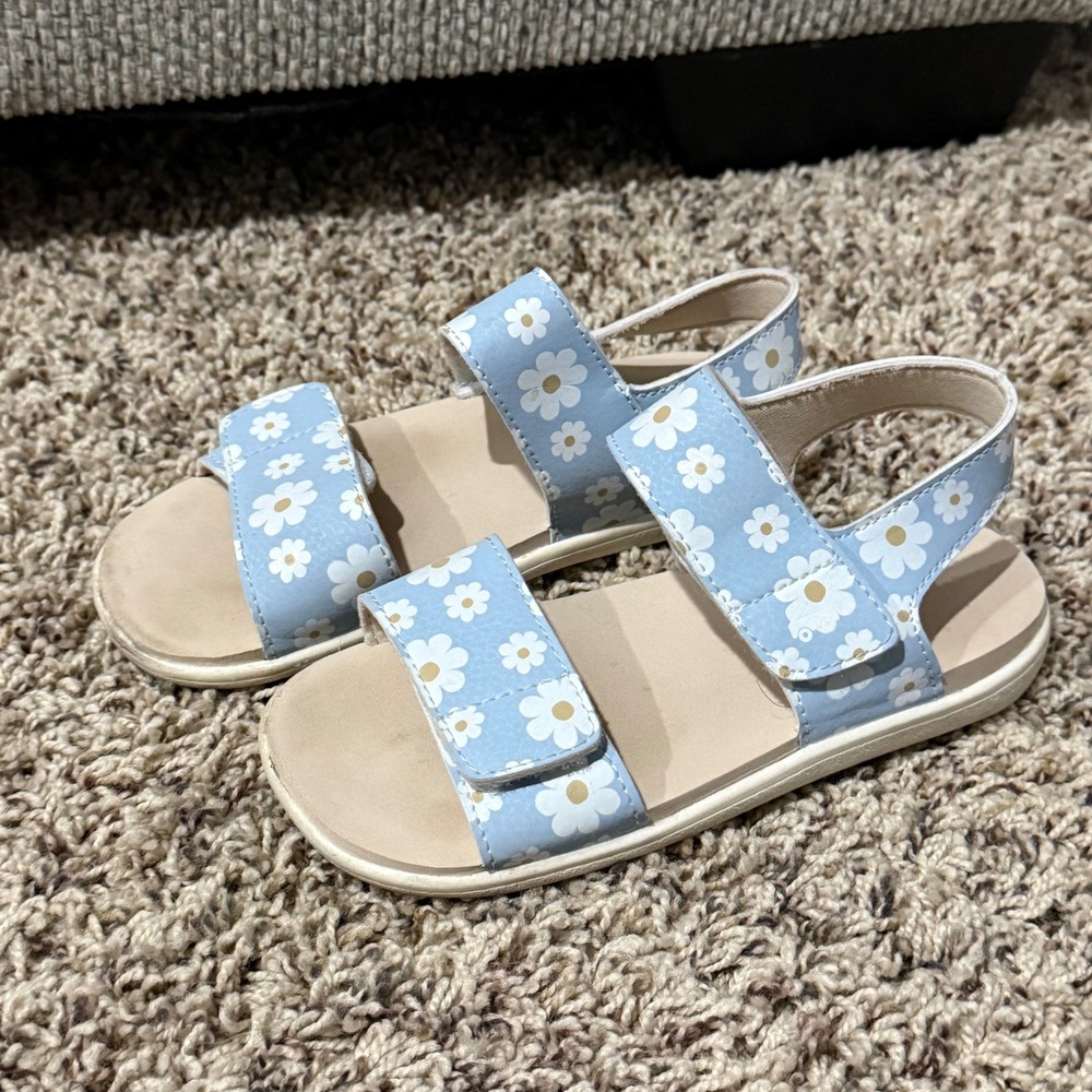 See Kai Run Basics Kids Blue Daisy Water Friendly Sandals 12 SKRN5212U500
